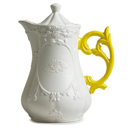 Seletti I-Wares Porcelain Teapot - Yellow
