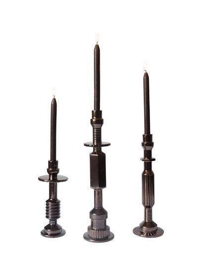 Diesel-Seletti Set of 3 Candlesticks