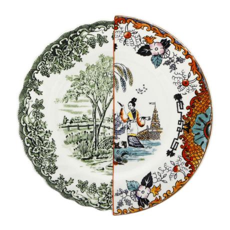 Seletti Hybrid Ipazia Bone China Dinner Plate