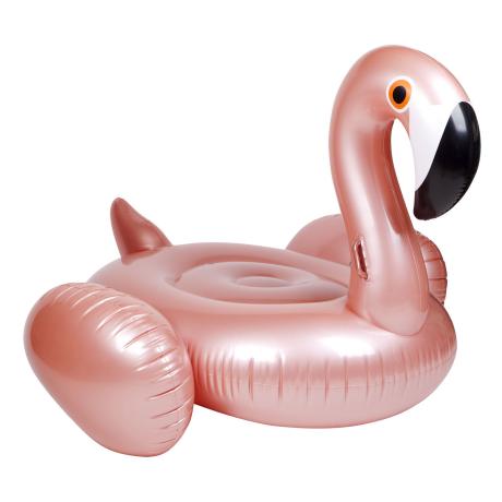 A Flamingo Inflatable Rose Gold