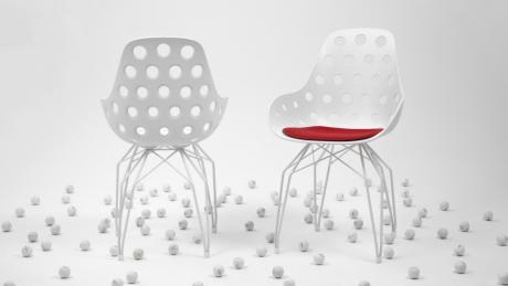 Kubikoff Dimple Holes Chair