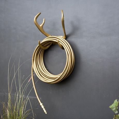 Garden Glory Reindeer Wallmount Gold