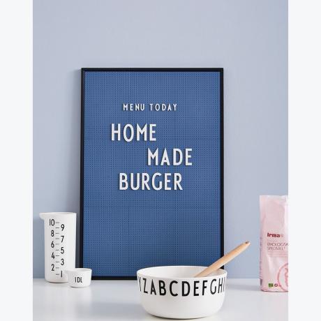 Letter Board A2 Blue