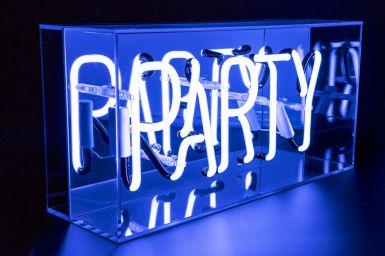 Neon Plexi Box Party