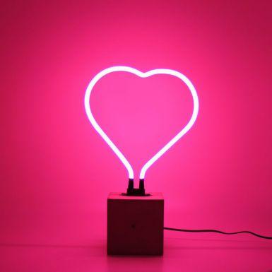 Neon Heart Cement Base 