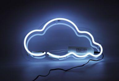 Neon Cloud Wall Mount