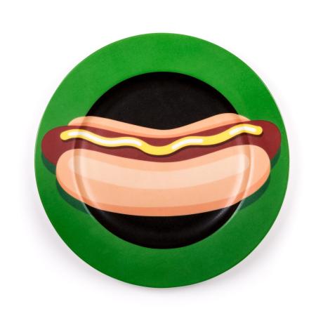 Seletti Porcelain Plate Hot Dog