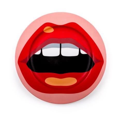 Seletti Porcelain Plate Mouth