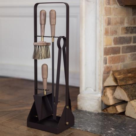Eldvarm Fireplace Companion Set Noir
