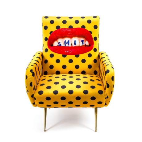 Seletti Toiletpaper Armchair Shit