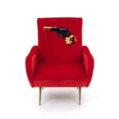 Seletti Toiletpaper Armchair Revolver
