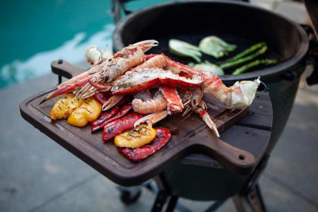 DutchDeluxes BBQ Wooden Square Board