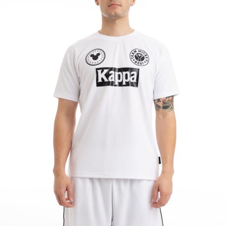 Kappa X Disney White Black T-Shirt