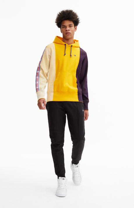 Champion Hand Painted Color Block Hoodie