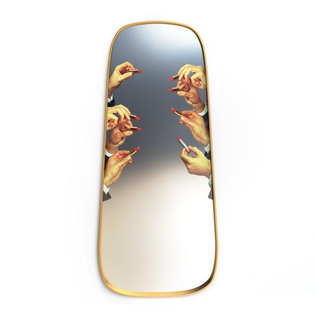 Seletti Mirror Gold Frame Lipsticks Large