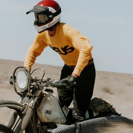 Deus Brigade Moto Jersey Yellow