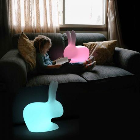 Qeeboo Rabbit Rechargeable Lamp XSmall