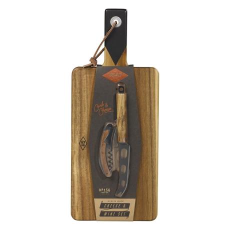 Cheese & Wine Serving Set with Knife