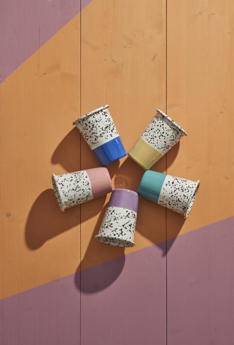 Mind Pop Enamel Tumbler