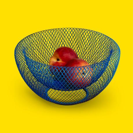 Wire Mesh Bowls Blue