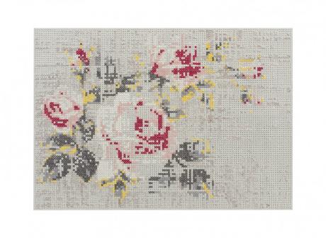 Gan Rugs Canevas Flowers Natural 170x240