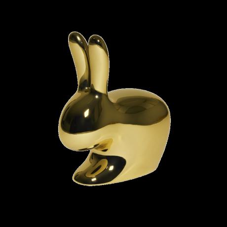 Qeeboo Rabbit Chair Metal Finish Small