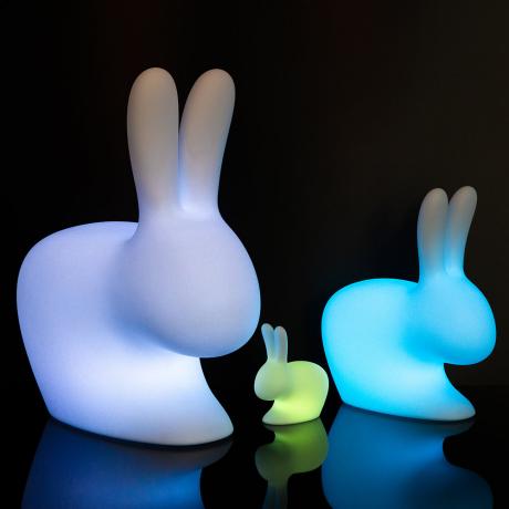 Qeeboo Rabbit Rechargeable Lamp Large