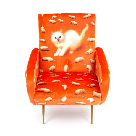 Seletti Toiletpaper Armchair Kitten