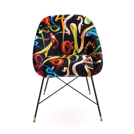 Seletti Padded Chair Snakes