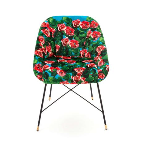 Seletti Padded Chair Roses