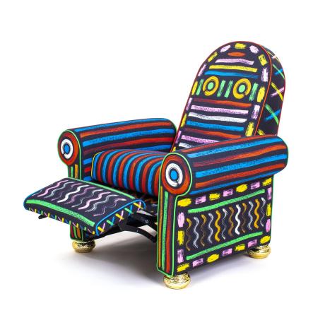 Seletti Armchair Lazy Painter Azteca