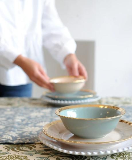 Vintage Pastel Bowl