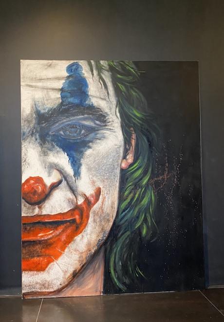 Modern Joker Art Painting