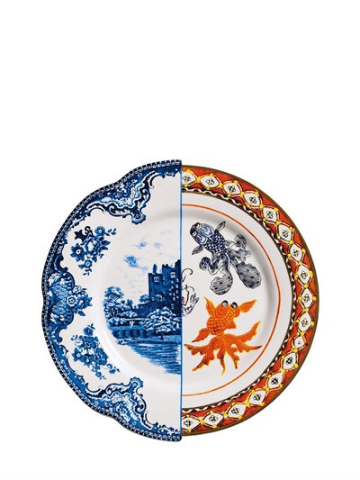 Seletti Hybrid Isaura Bone China Dinner Plate