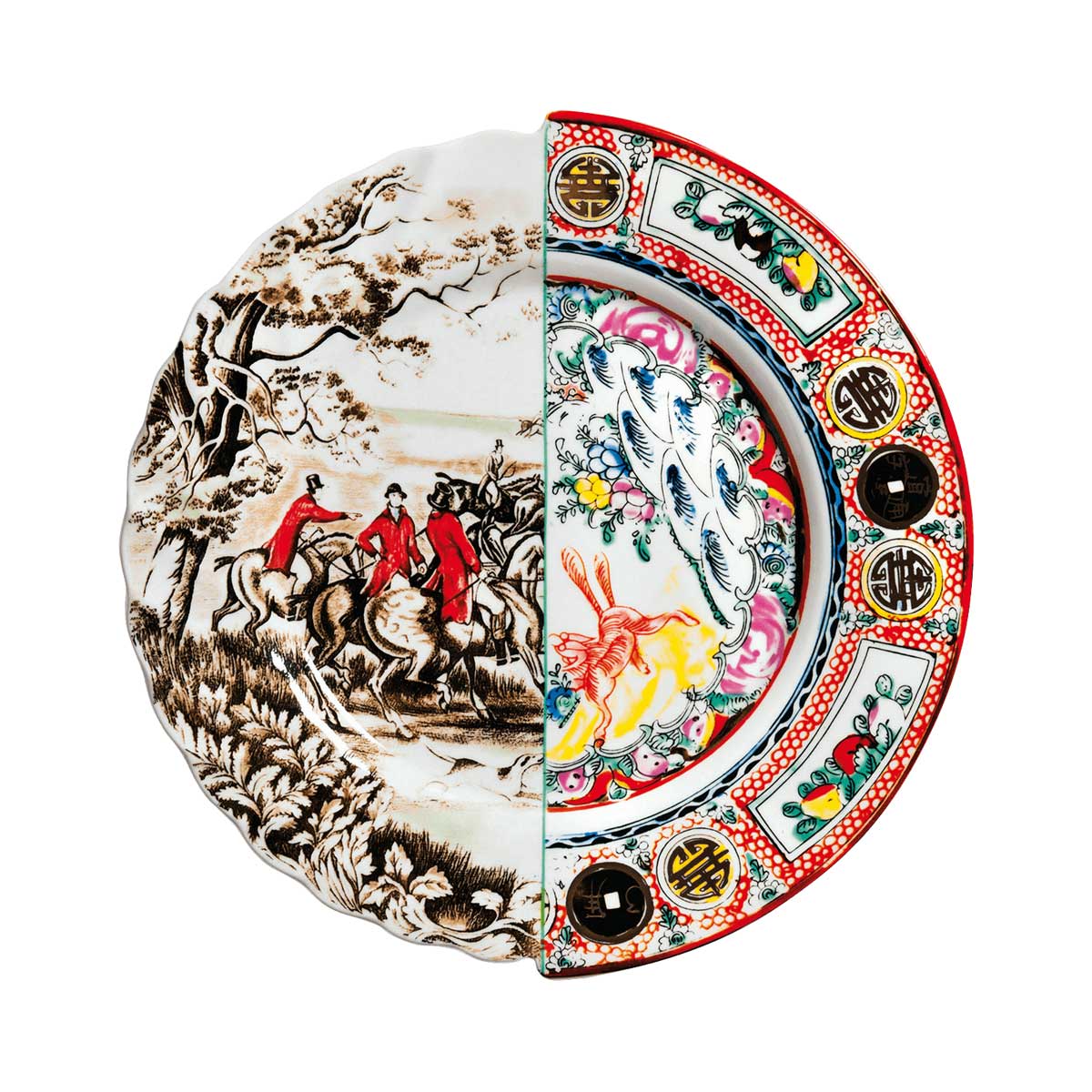 Seletti Hybrid Eusapia Bone China Dinner Plate